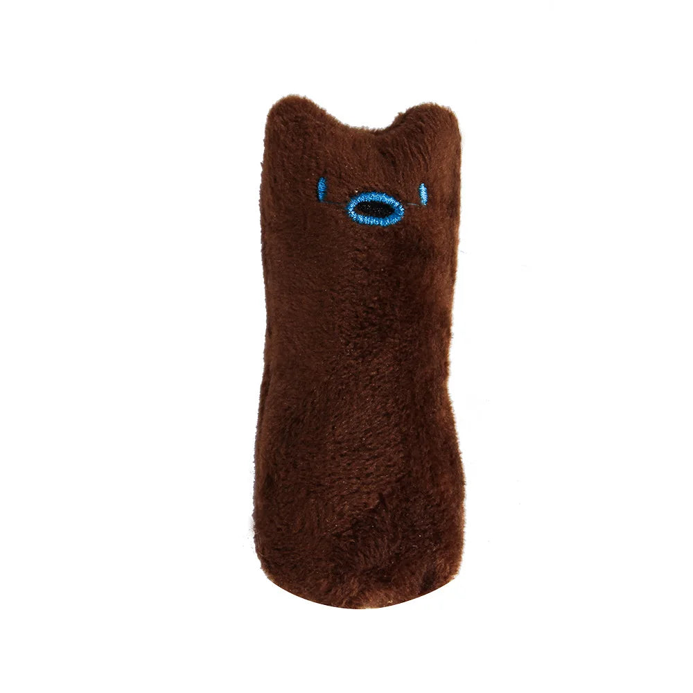 Catnip Plush Chew Toy – Interactive Teeth Grinding Toy for Cats