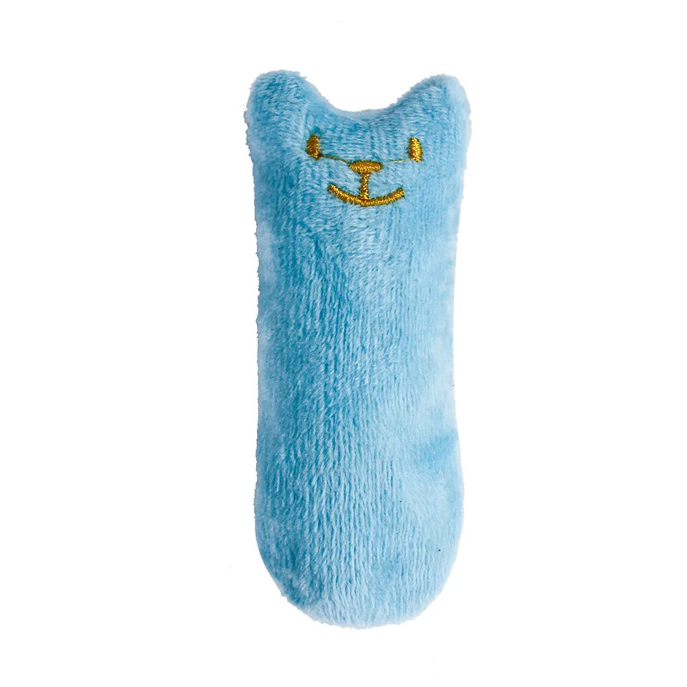 Catnip Plush Chew Toy – Interactive Teeth Grinding Toy for Cats