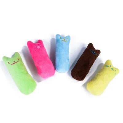 Catnip Plush Chew Toy – Interactive Teeth Grinding Toy for Cats