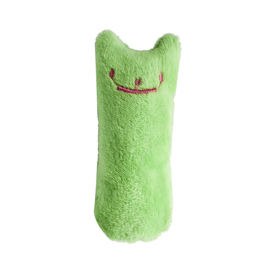 Catnip Plush Chew Toy – Interactive Teeth Grinding Toy for Cats