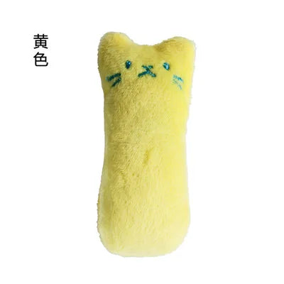 Catnip Plush Chew Toy – Interactive Teeth Grinding Toy for Cats