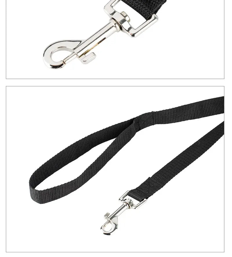Solid Nylon Dog Leash – Long Lead Rope for Large Dogs (1.5–50m)