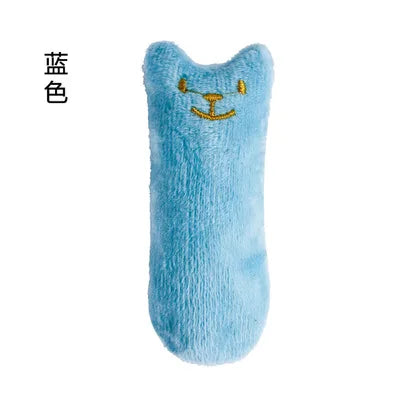 Catnip Plush Chew Toy – Interactive Teeth Grinding Toy for Cats