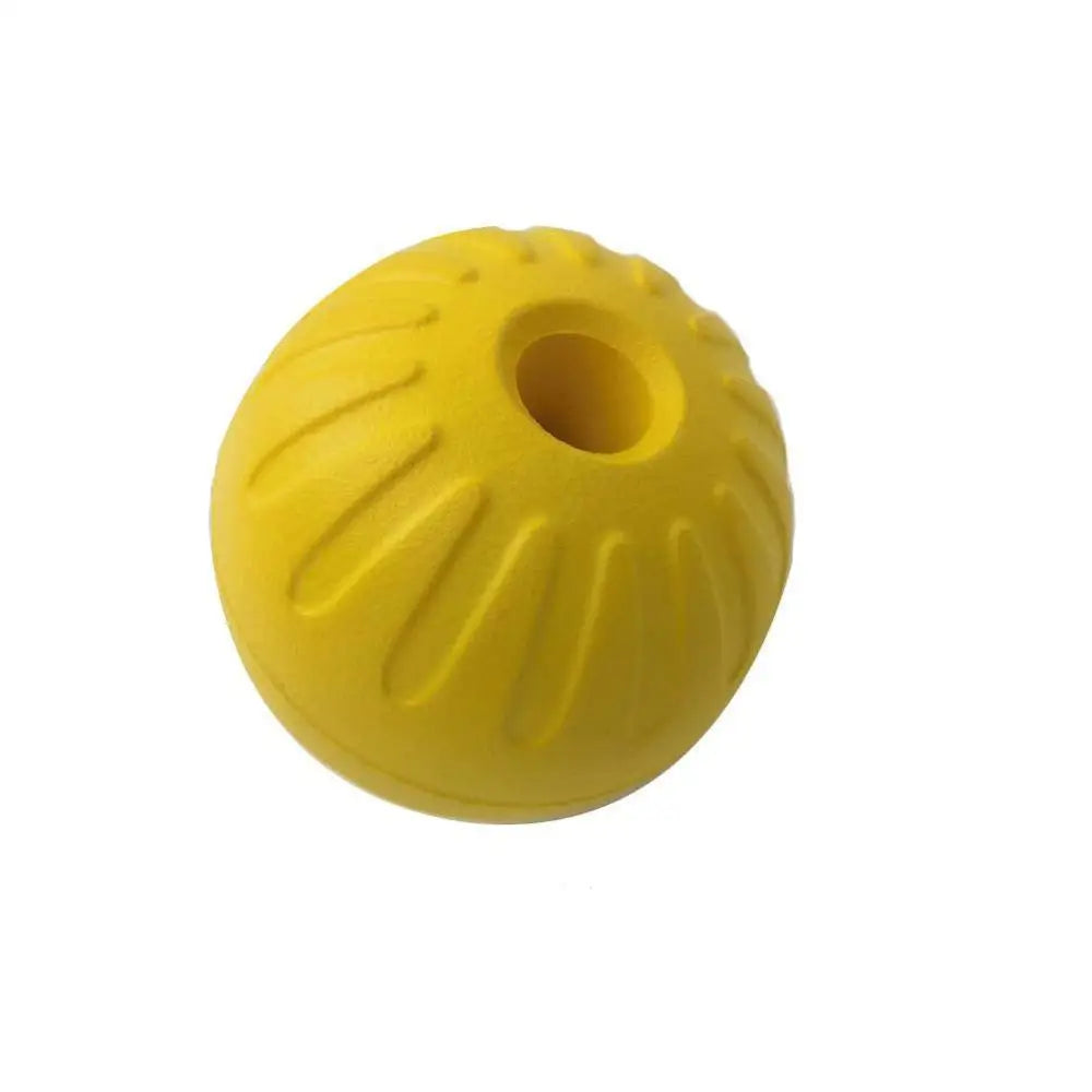 Indestructible Rubber Dog Ball – Chew & Fetch Toy with Rope