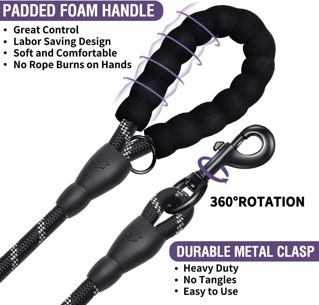 Strong Reflective Dog Leash – Heavy-Duty for All Sizes
