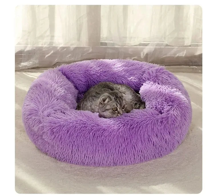 Rectangle Plush Pet Bed – Warm Winter Mat for Cats & Dogs