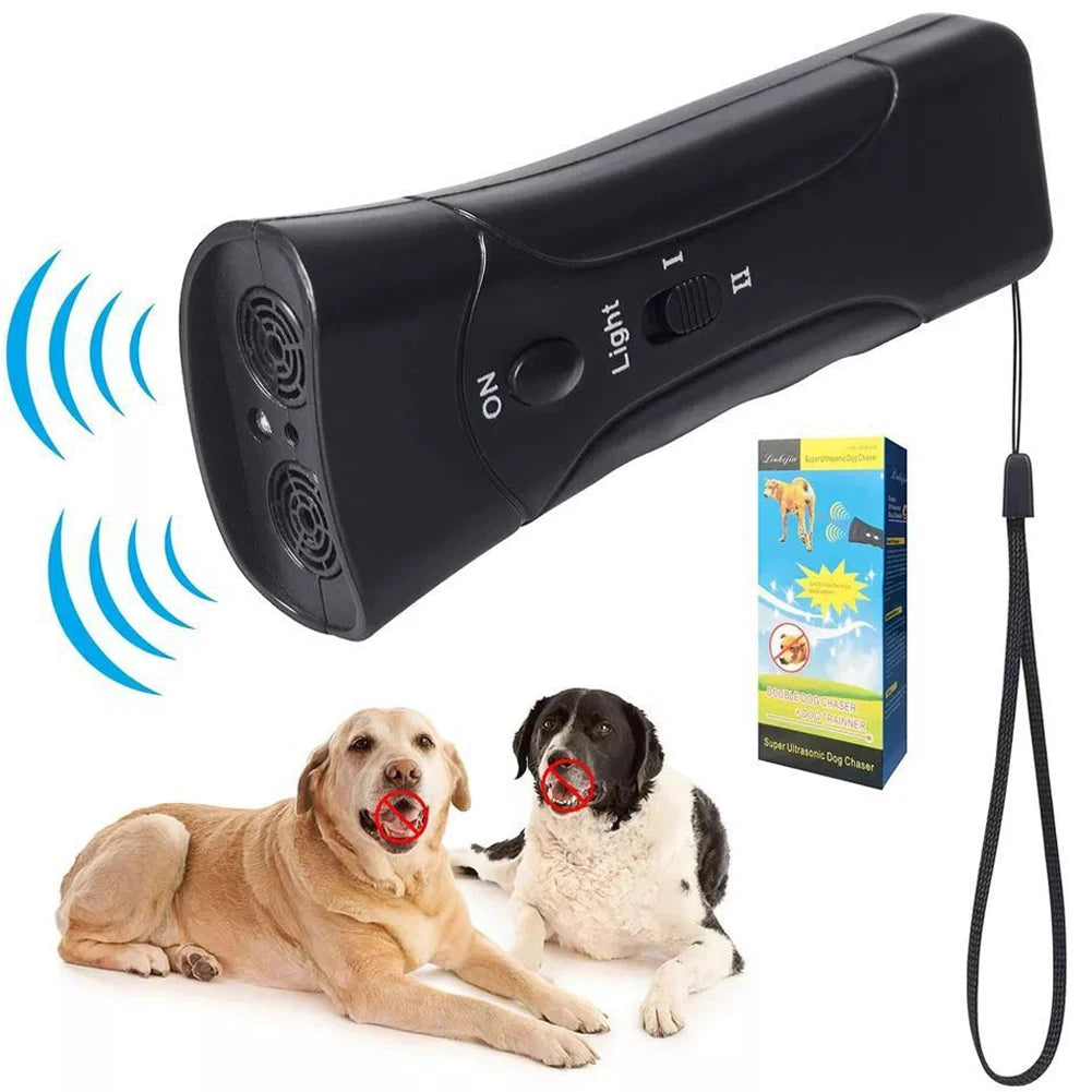 Ultrasonic Dog Bark Stopper – Anti-Bark Training Device