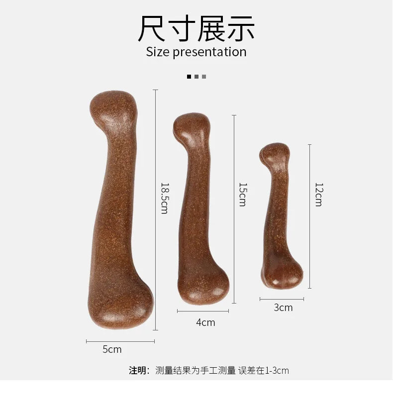 Indestructible Dog Chew Bone – Natural Non-Toxic Dental Toy