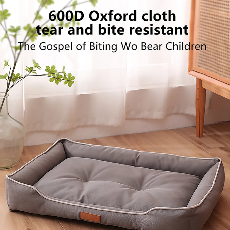 Waterproof Dog Bed – 600D Oxford with Thick PP Cotton Filling