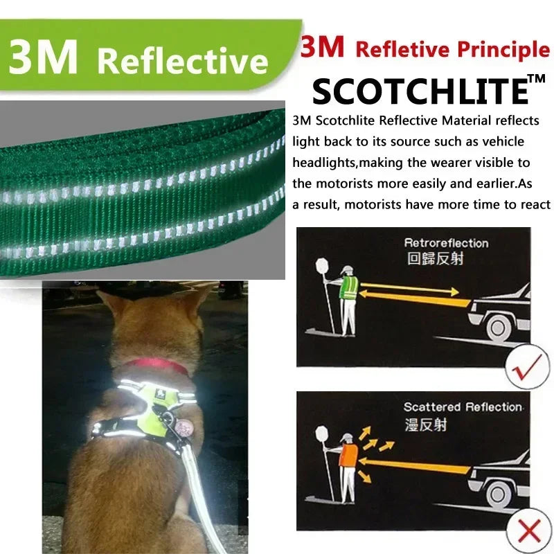 Reflective Adjustable Dog & Cat Harness