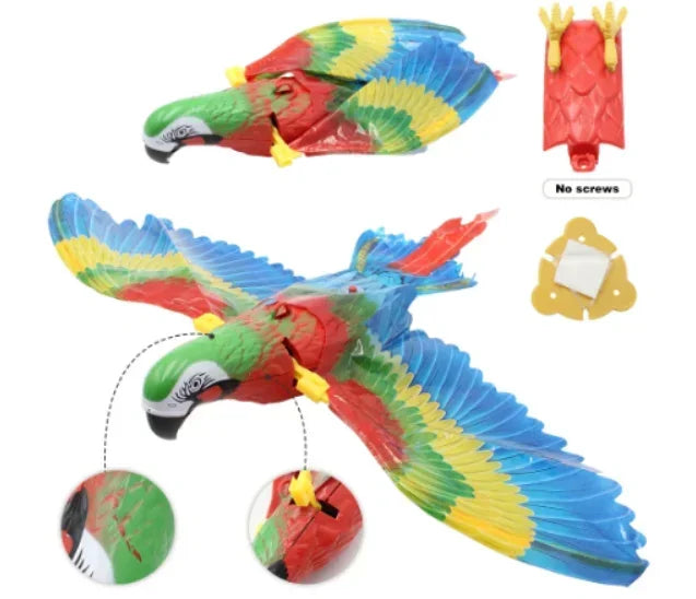 Simulation Flying Bird Cat Toy – Interactive Hanging Teaser