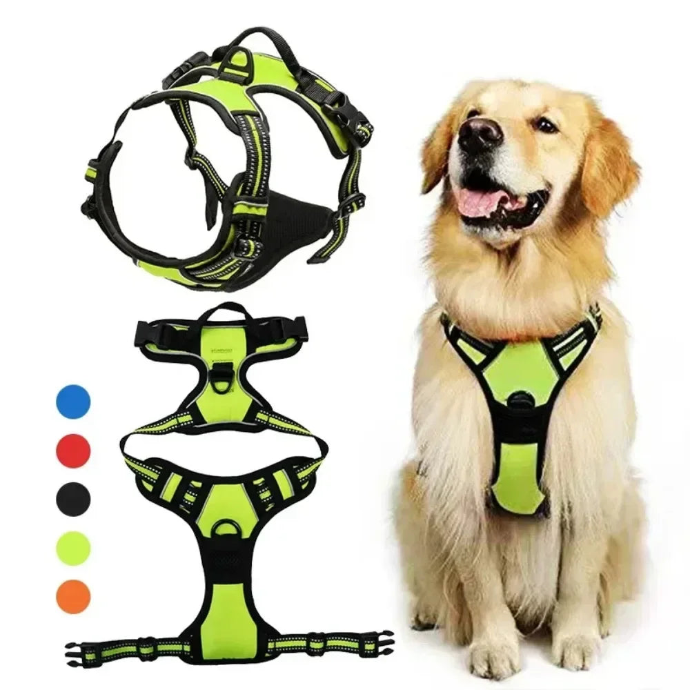 Reflective Adjustable Dog & Cat Harness