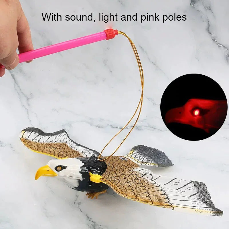 Simulation Flying Bird Cat Toy – Interactive Hanging Teaser