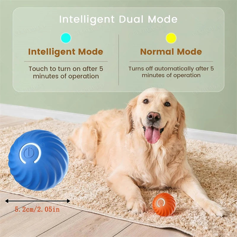 Smart Electronic Dog & Cat Toy Ball – Automatic Moving & Bouncing