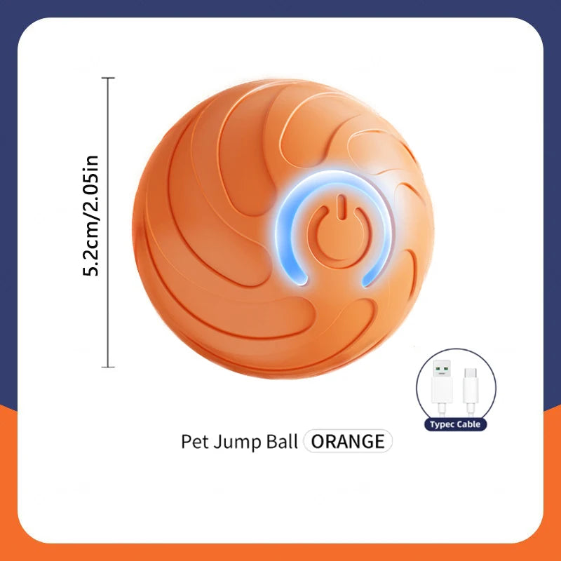 Smart Electronic Dog & Cat Toy Ball – Automatic Moving & Bouncing