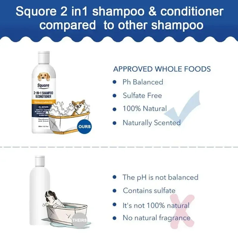 2-in-1 Puppy Shampoo & Conditioner