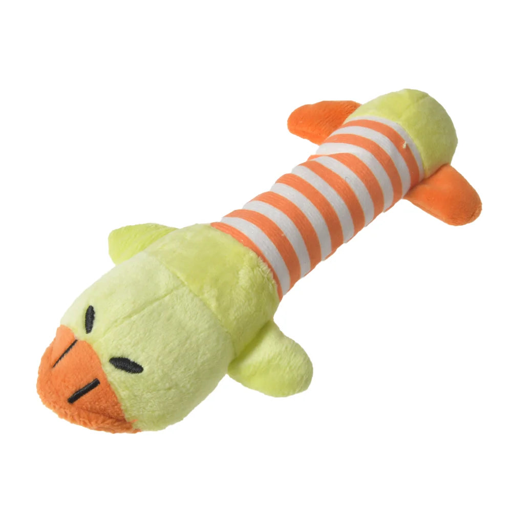 Plush Dinosaur Pet Toy – Interactive Chew Toy for Cats & Dogs