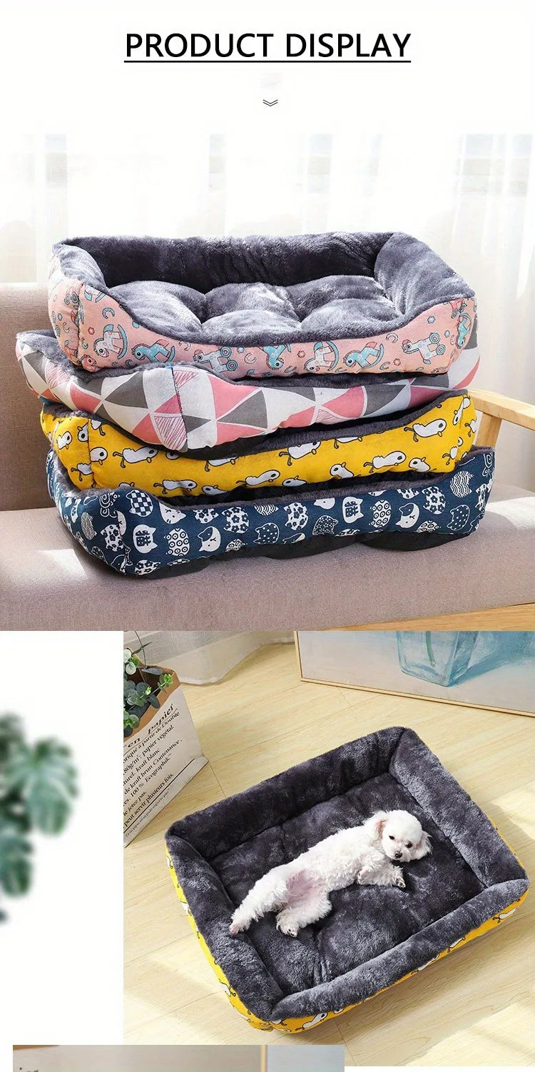 Pet Dog & Cat Bed – Sofa Mat for Small, Medium & Large Pets