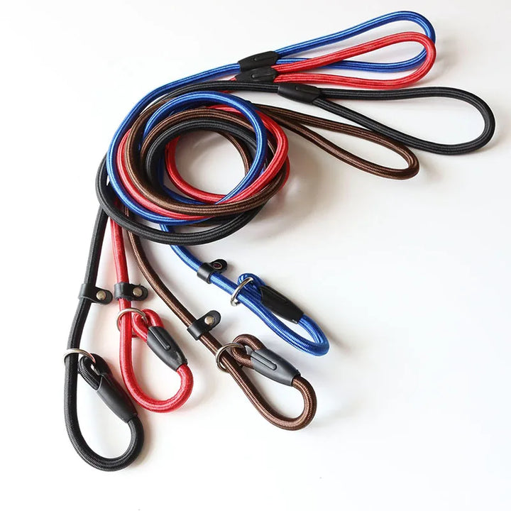 Adjustable Nylon Dog Leash – Training Lead & Harness Strap