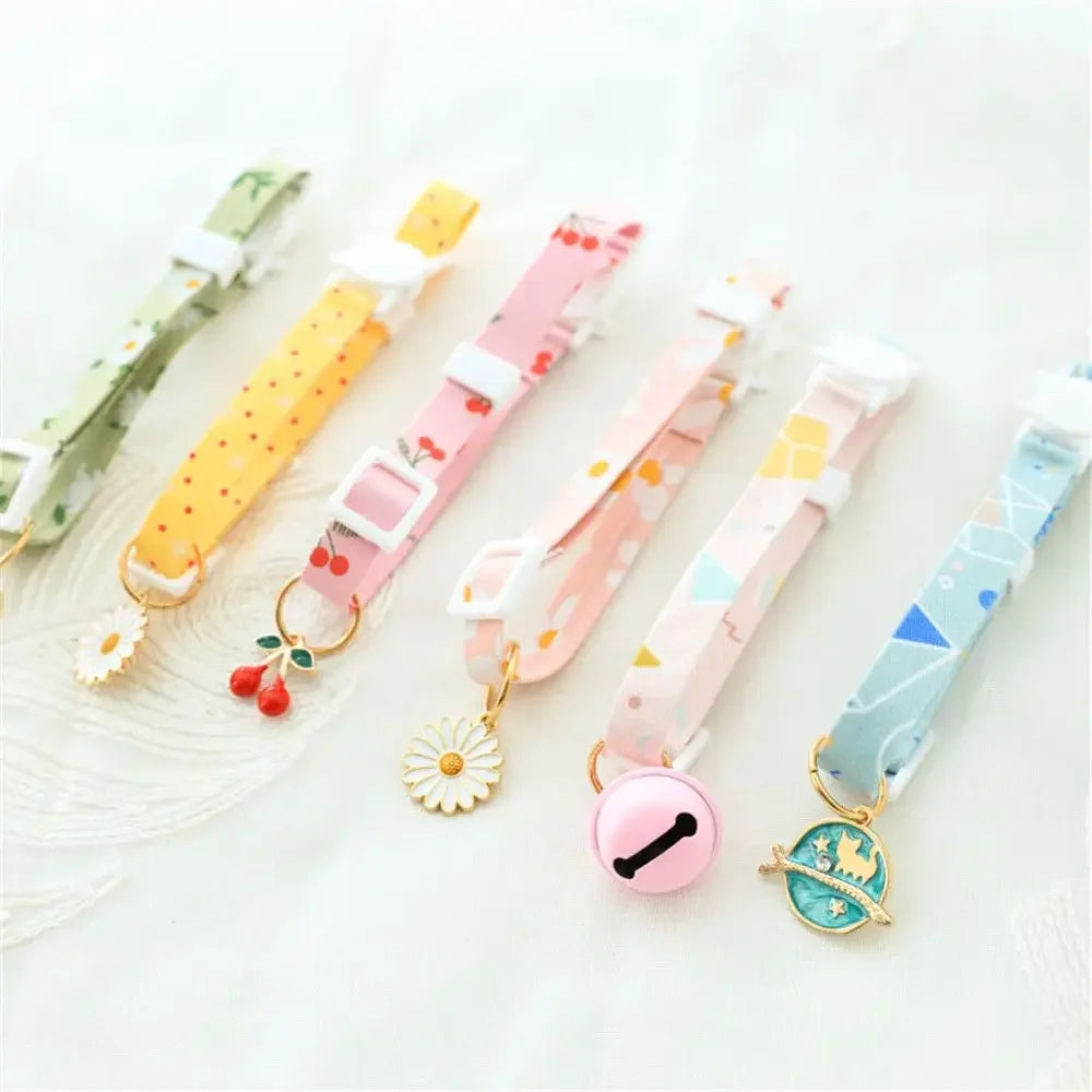 Adjustable Kitten & Puppy Collar – Breakaway Safety Cat Necklace