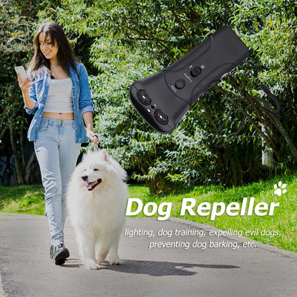 Ultrasonic Dog Bark Stopper – Anti-Bark Training Device
