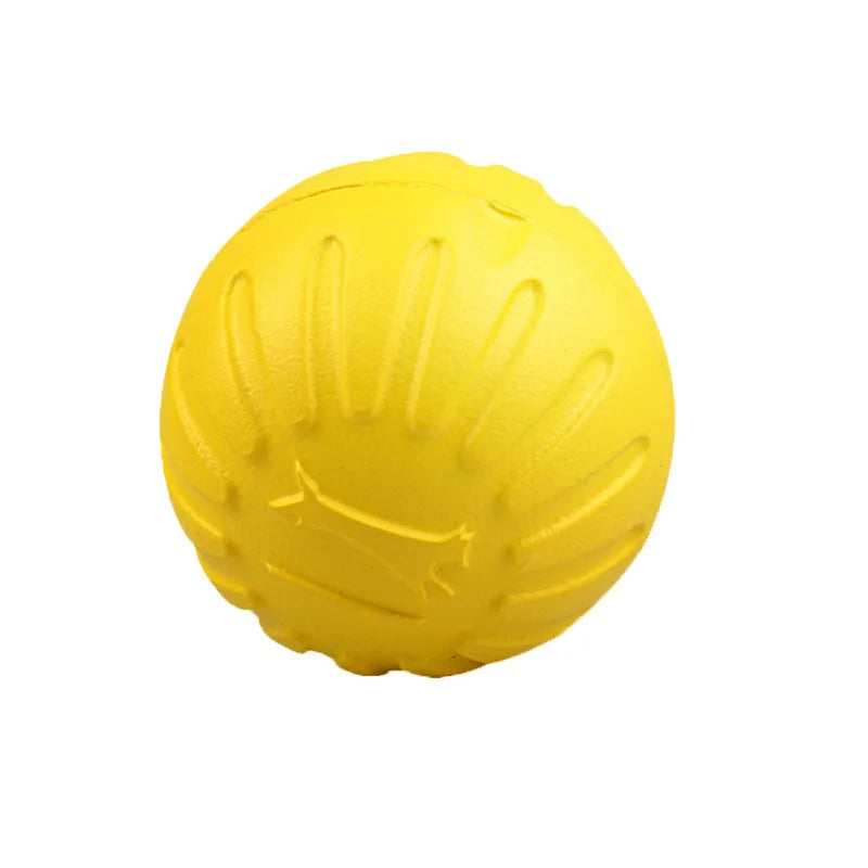 Indestructible Rubber Dog Ball – Chew & Fetch Toy with Rope
