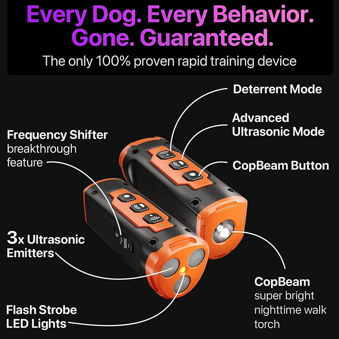 2023 Ultrasonic Dog Repeller