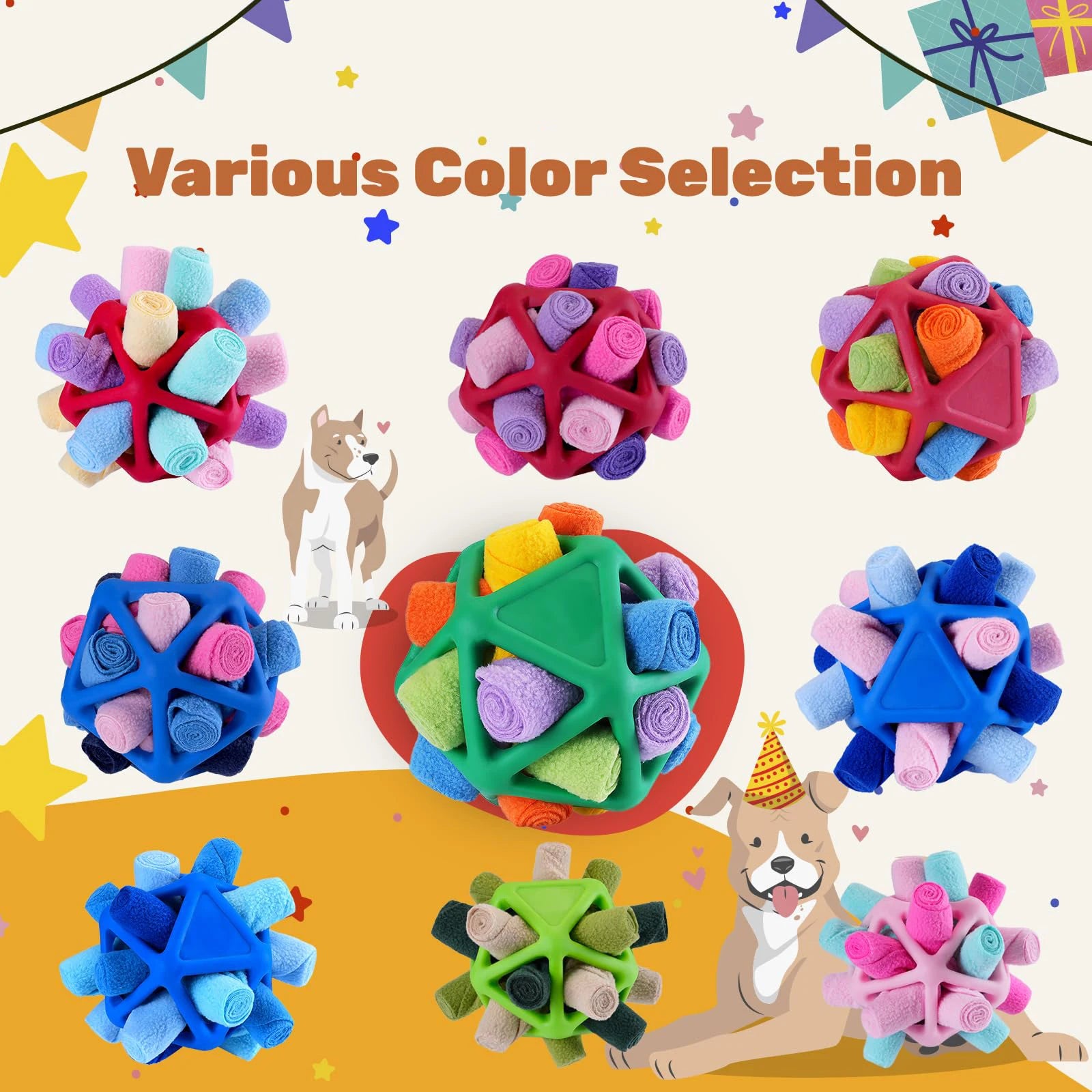 Dog Sniffing Ball – Interactive Chew & Training Toy