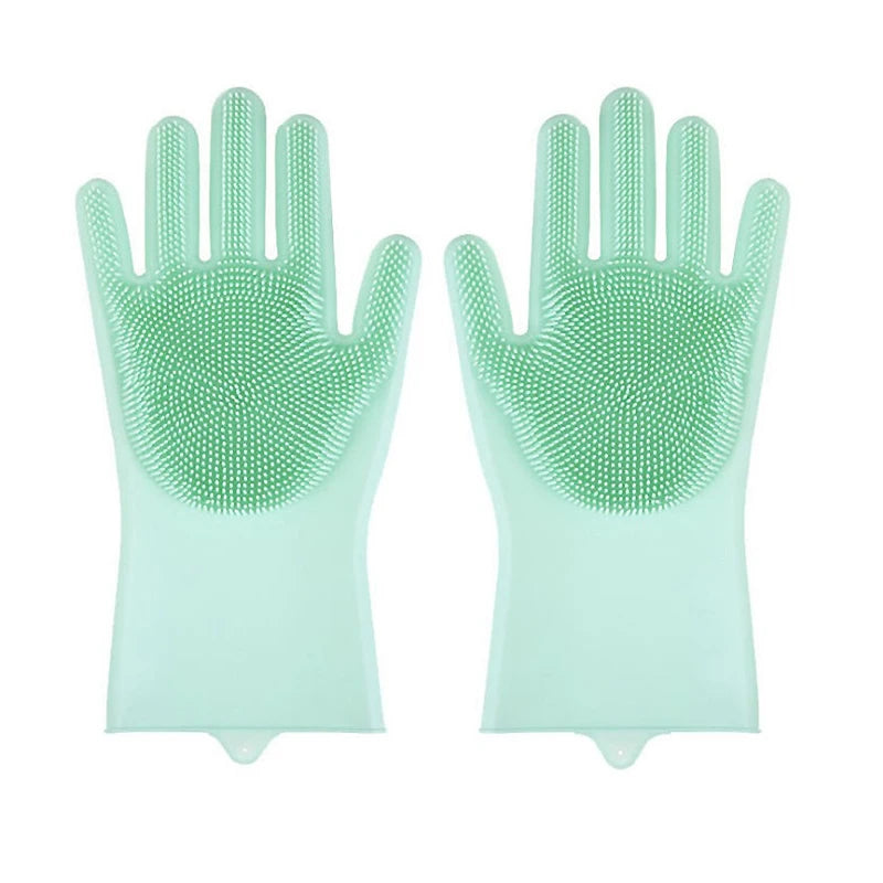 Pet Grooming Glove – Silicone Bath & Hair Removal for Dogs & Cats
