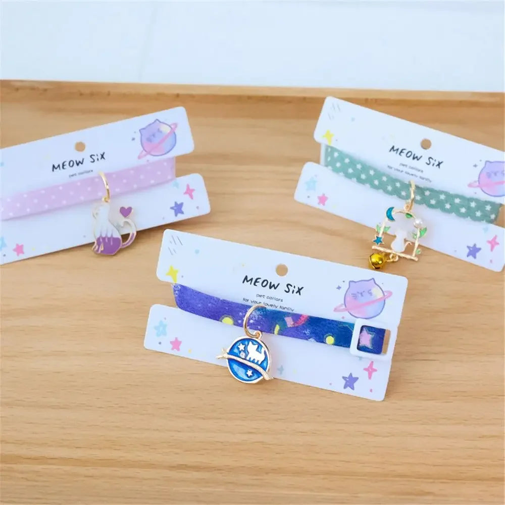 Adjustable Kitten & Puppy Collar – Breakaway Safety Cat Necklace