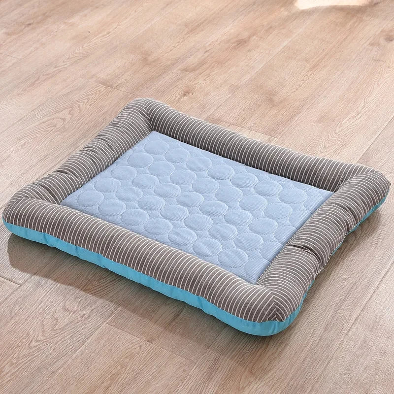 Cooling Pet Pad – Ice Silk Mat for Dogs & Cats