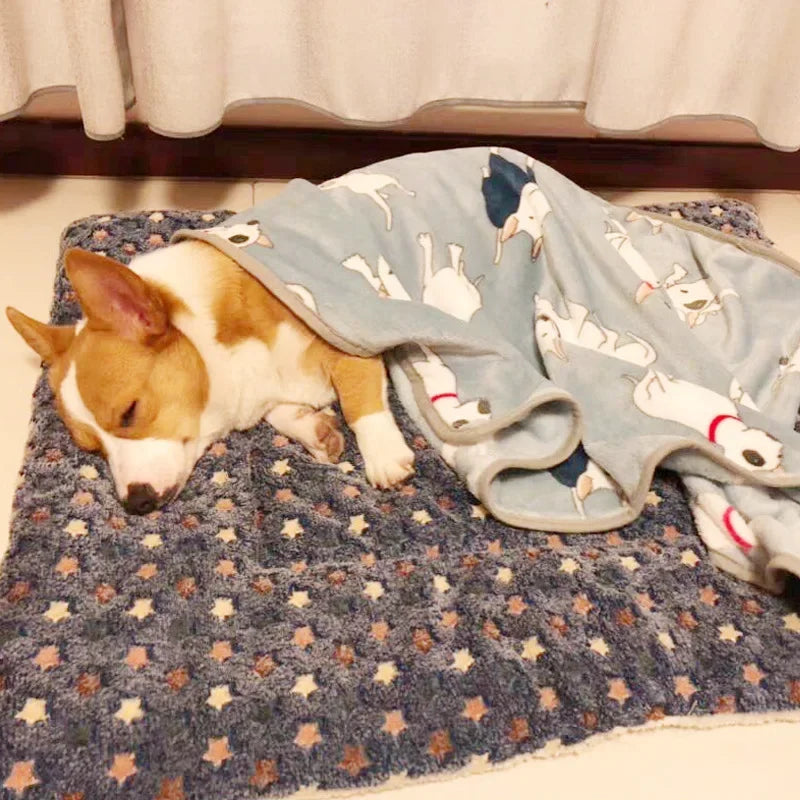 Pet Sleeping Mat – Washable Dog & Cat Bed Cushion