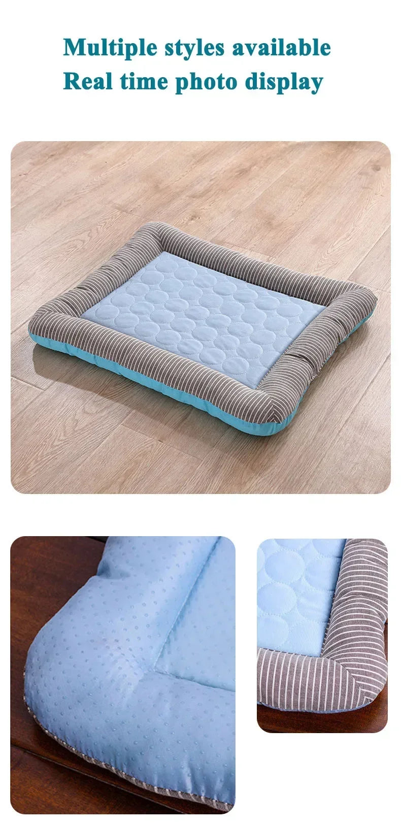 Cooling Pet Pad – Ice Silk Mat for Dogs & Cats