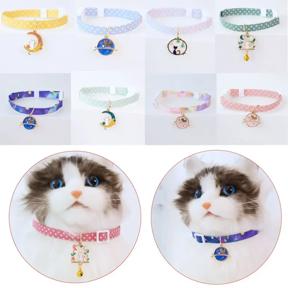Adjustable Kitten & Puppy Collar – Breakaway Safety Cat Necklace