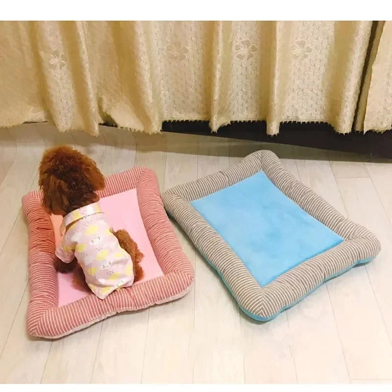 Cooling Pet Pad – Ice Silk Mat for Dogs & Cats