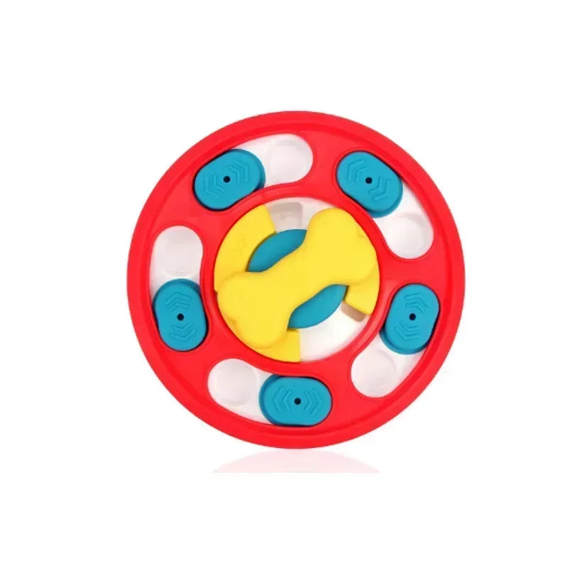 Interactive Dog & Cat Puzzle Feeder – Slow Eating Bowl