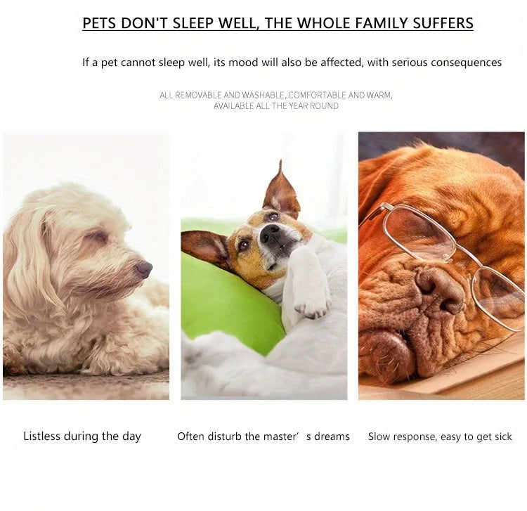 Pet Dog & Cat Bed – Sofa Mat for Small, Medium & Large Pets