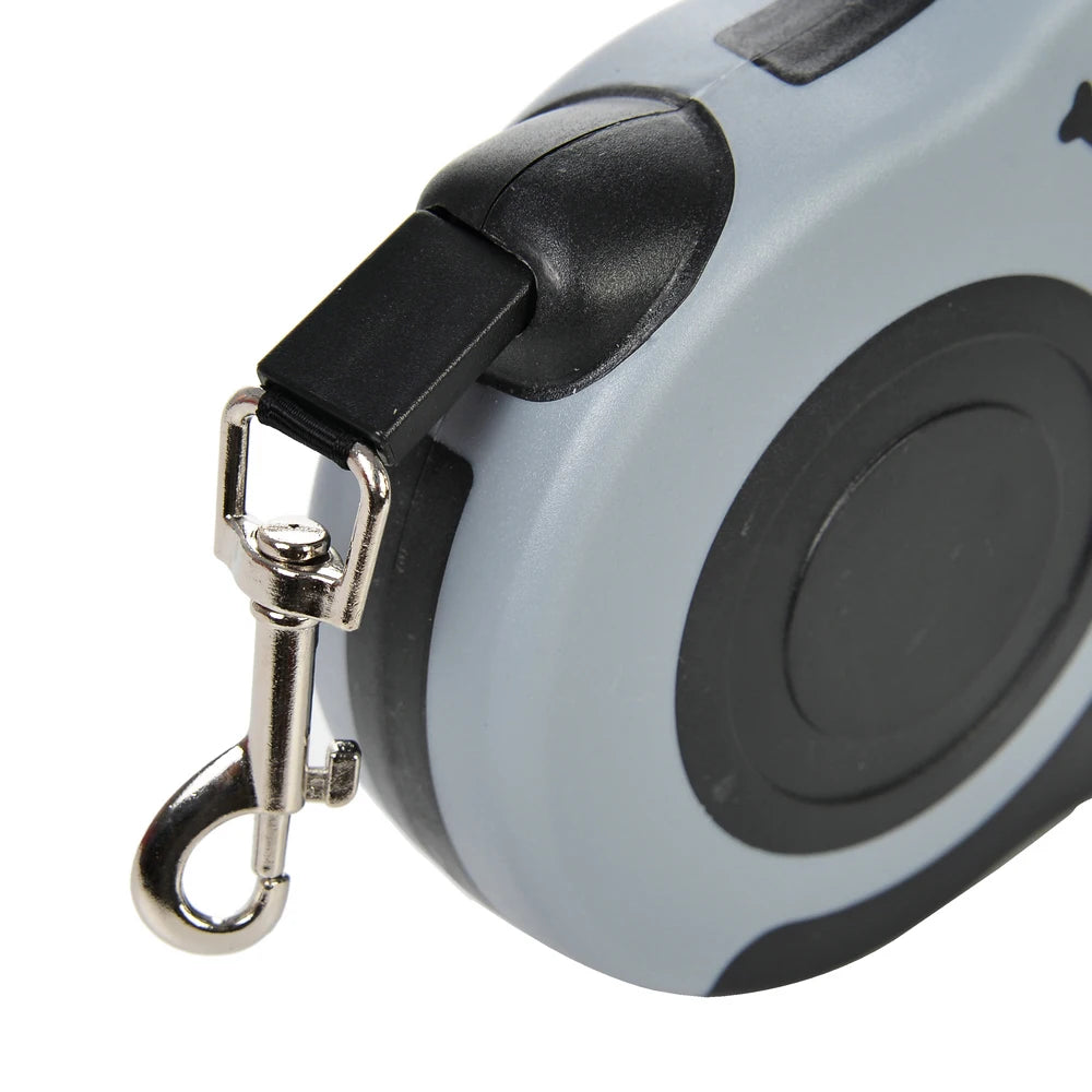 Retractable Dog Leash – 3m/5m Nylon Lead for Small & Medium Pets