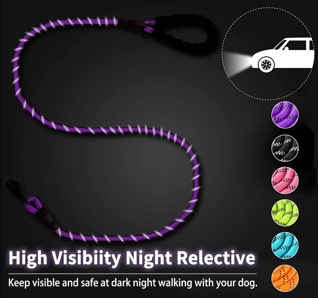 Strong Reflective Dog Leash – Heavy-Duty for All Sizes