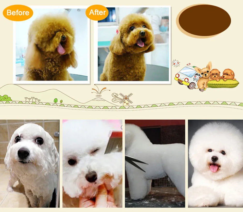 Professional All-Metal Pet Hair Clipper – Rechargeable & Low Noise