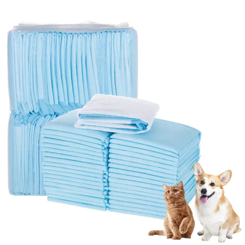 Disposable Puppy Training Pads – Quick-Dry Absorbent Dog Diapers