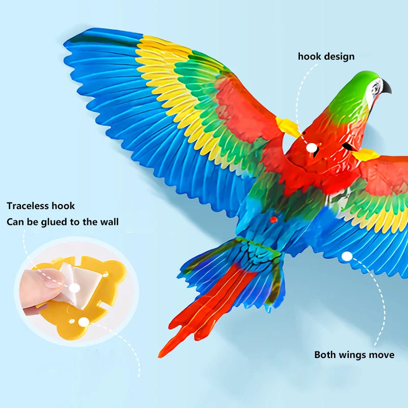 Simulation Flying Bird Cat Toy – Interactive Hanging Teaser