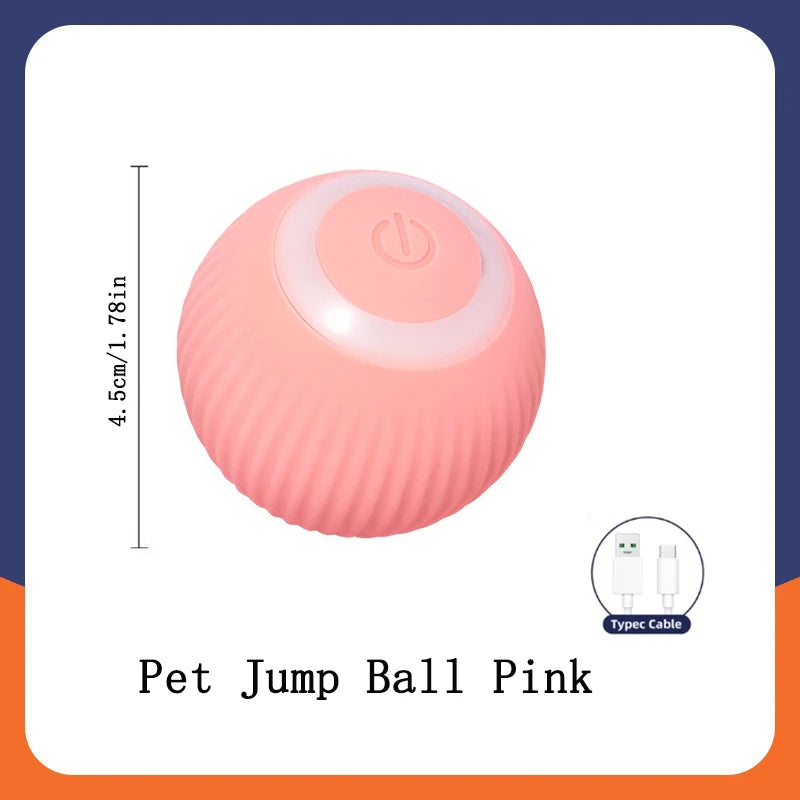 Smart Electronic Dog & Cat Toy Ball – Automatic Moving & Bouncing