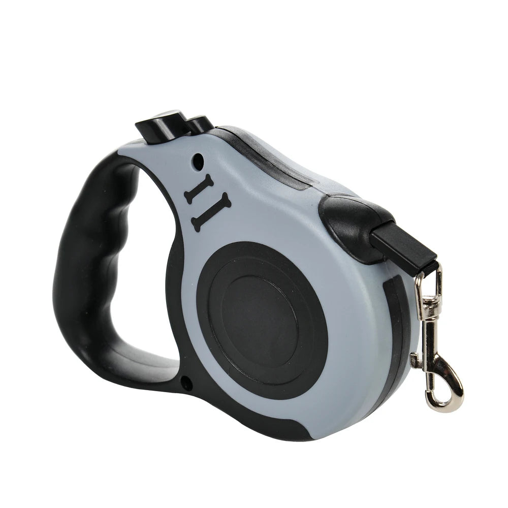 Retractable Dog Leash – 3m/5m Nylon Lead for Small & Medium Pets