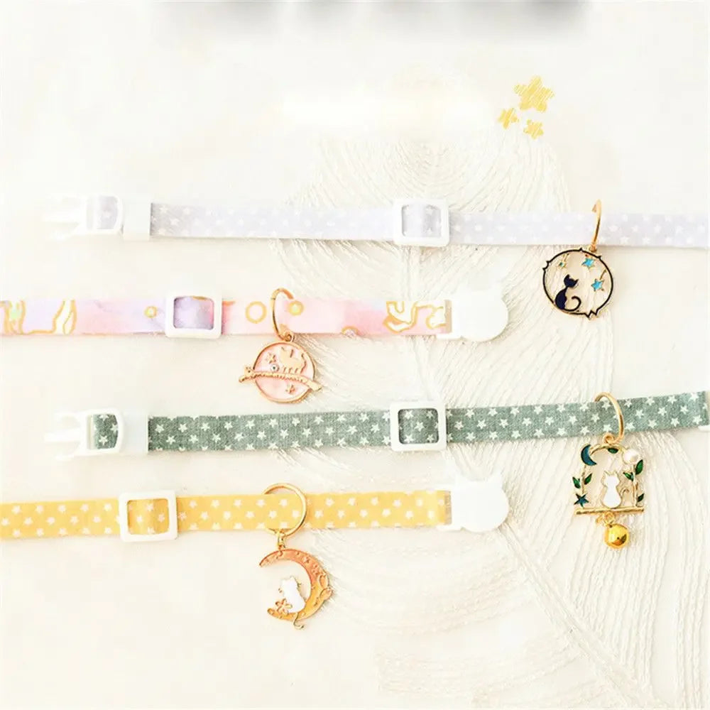 Adjustable Kitten & Puppy Collar – Breakaway Safety Cat Necklace