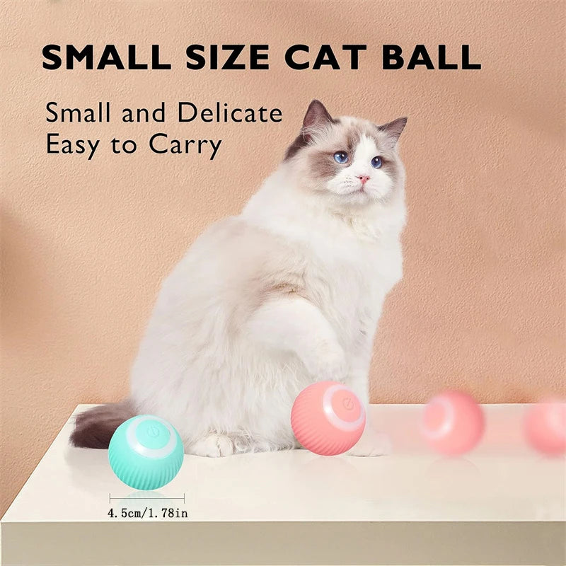 Smart Electronic Dog & Cat Toy Ball – Automatic Moving & Bouncing