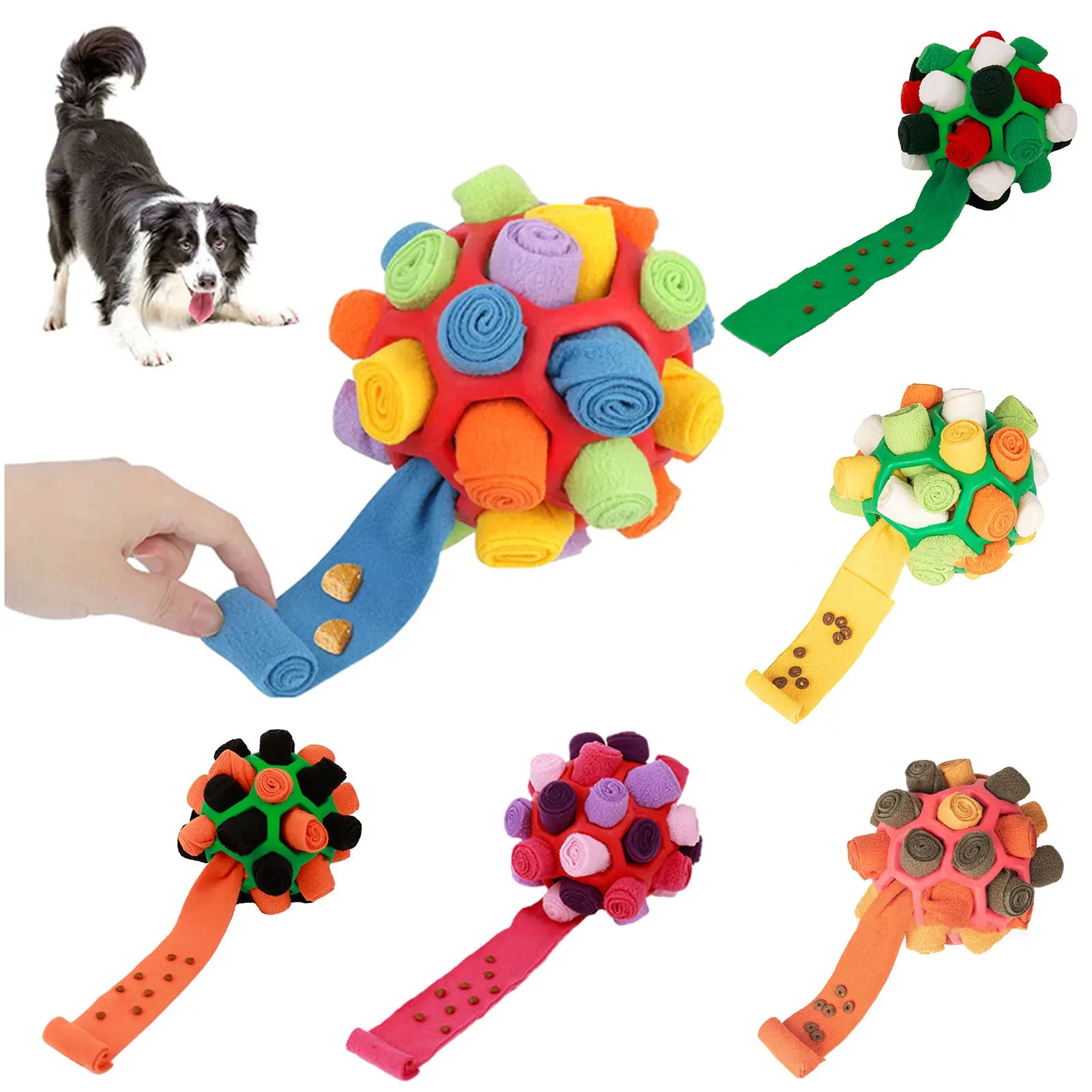 Dog Sniffing Ball – Interactive Chew & Training Toy