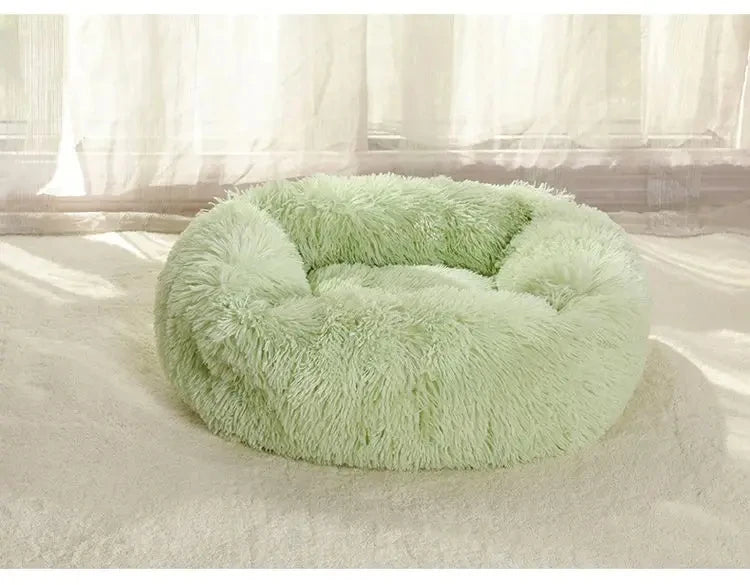 Rectangle Plush Pet Bed – Warm Winter Mat for Cats & Dogs