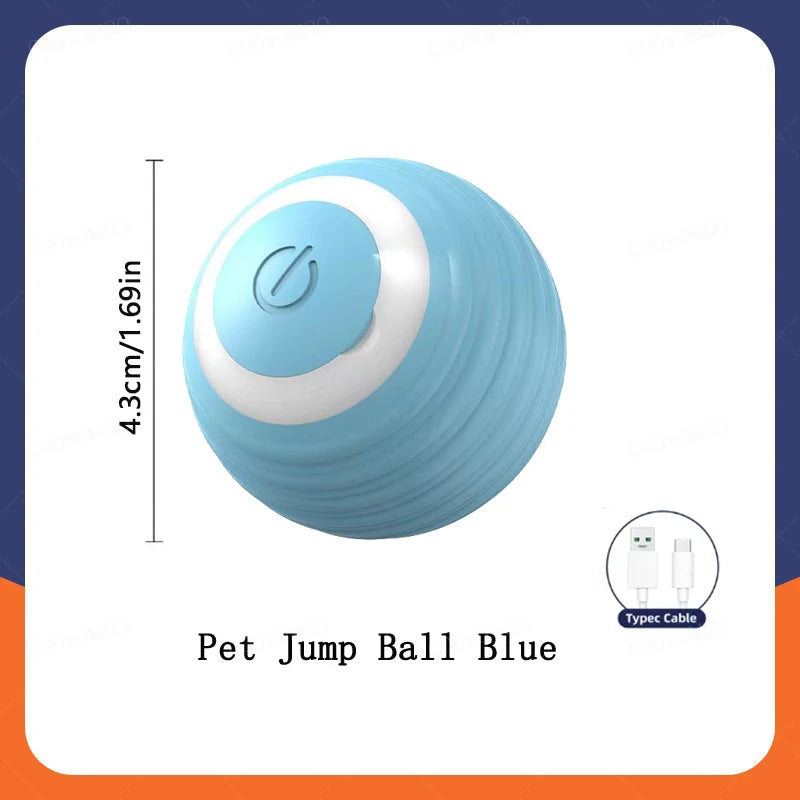 Smart Electronic Dog & Cat Toy Ball – Automatic Moving & Bouncing