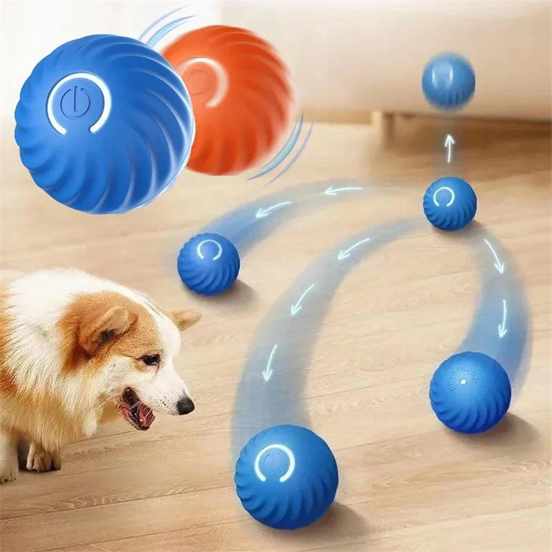 Smart Electronic Dog & Cat Toy Ball – Automatic Moving & Bouncing